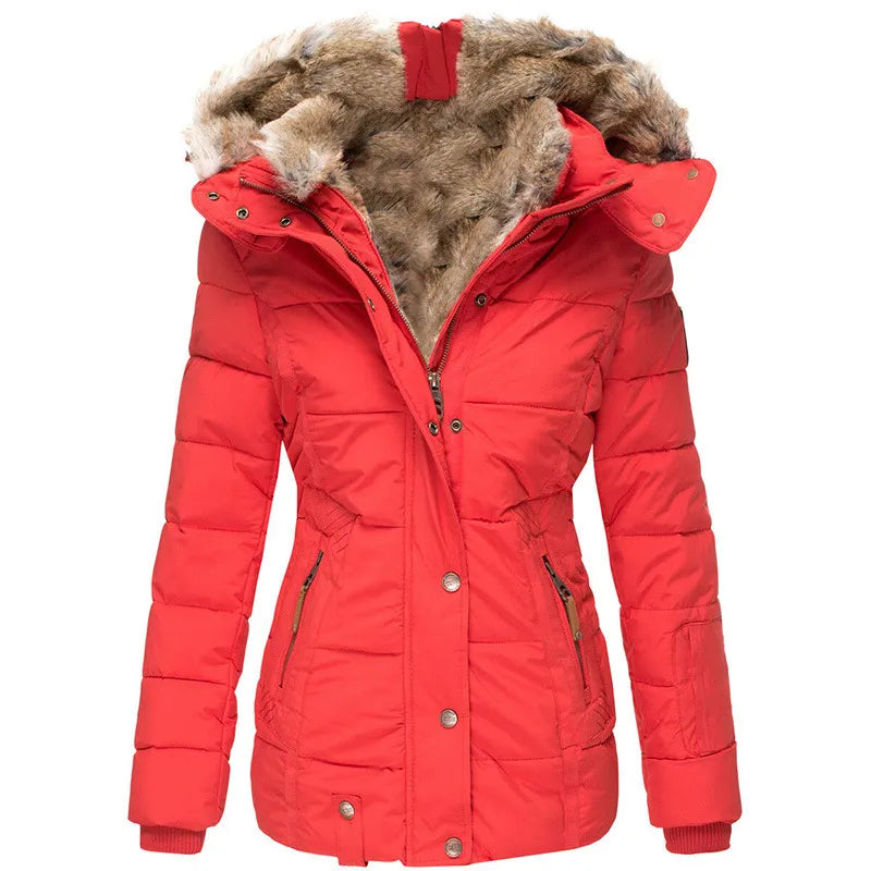 Belén – Warmer Wintermantel mit Fellfutter