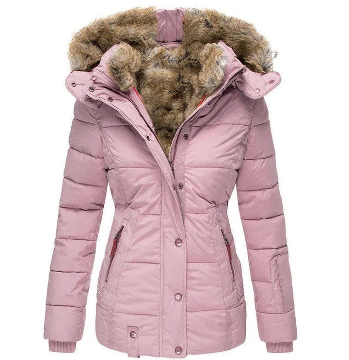 Belén – Warmer Wintermantel mit Fellfutter