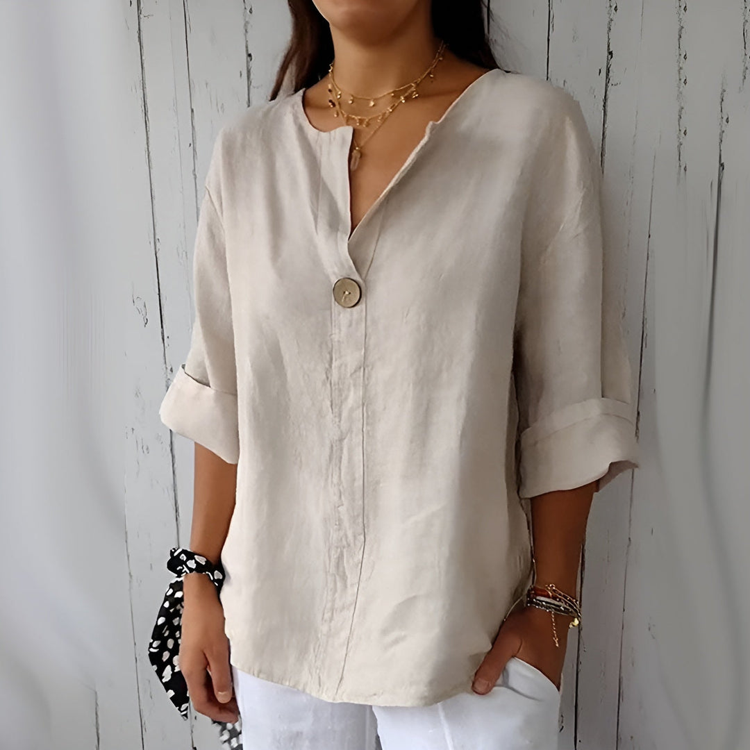 Anita™ | Elegantes Leinenhemd (50 % Rabatt)
