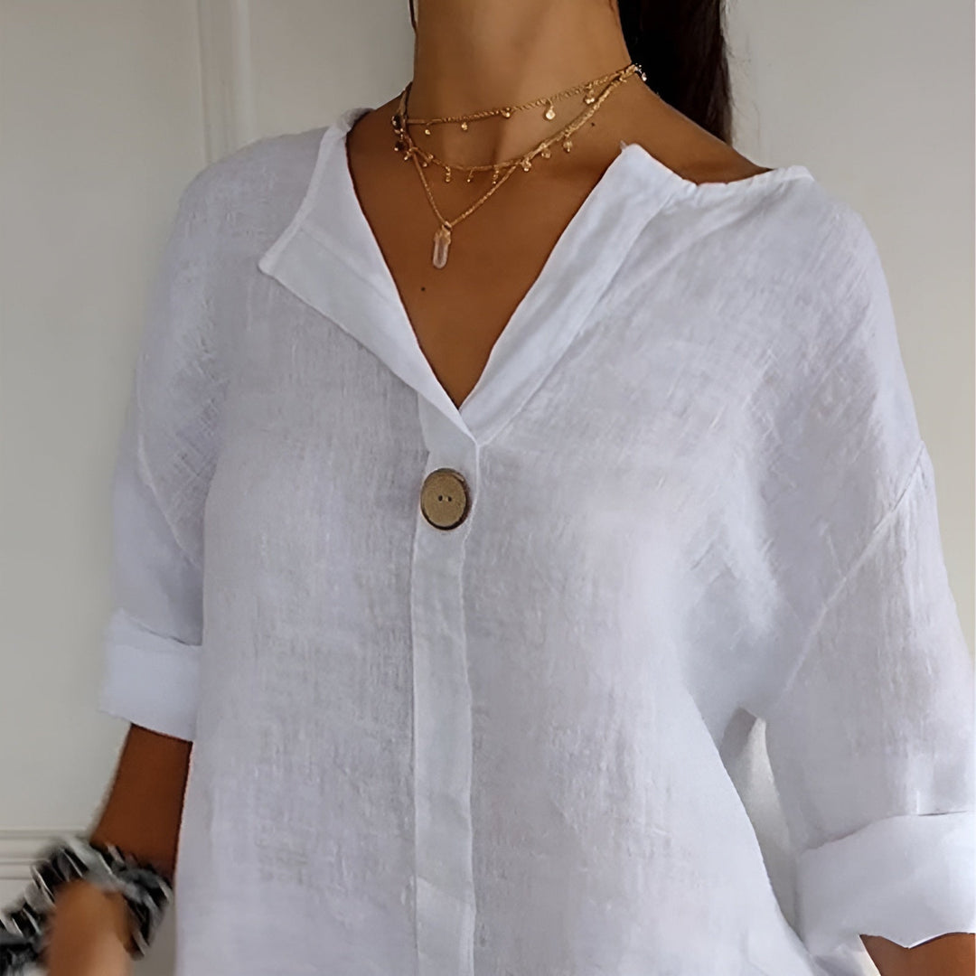Anita™ | Elegantes Leinenhemd (50 % Rabatt)