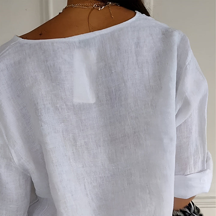 Anita™ | Elegantes Leinenhemd (50 % Rabatt)